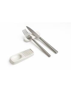ACCESSORI: vendita online POGGIA POSATE/BACCHETTE CM.9X3X1H BIANCO ESSENTIA ULTRALIGHT BIANCO in offerta