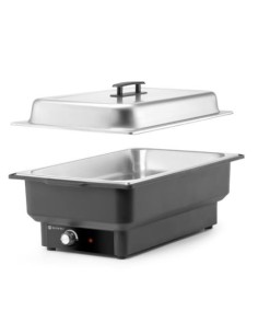 SCALDAVIVANDE: vendita online SCALDAVIVANDE TELLANO CHAFING DISH ELETTRICO MM 573X348XH284 HENDI FOOD SERVICE in offerta 2