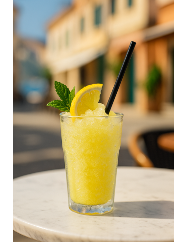 ACCESSORI: vendita online CONFEZIONE 250 CANNUCCE GRANITA NERE LEONE 21 CM IN PLASTICA BIO in offerta