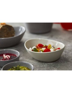 FINGER FOOD PORCELLANA: vendita online CIOTOLA OVALE TORTORA CM.12,8X10,6X4,6H LEONE IN PORCELLANA DUBAI in offerta 2