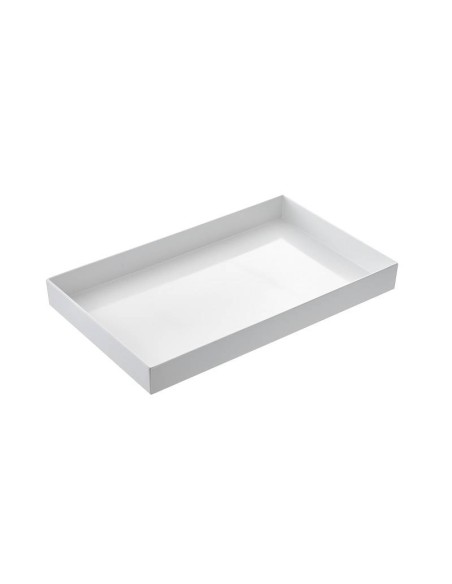 VASSOI-TAGLIERI: vendita online VASSOIO GASTRONORM BIANCO LUCIDO VENEZIA GN2 /4 CM.53X16,2X6 IN MELAMINA LEONE in offerta