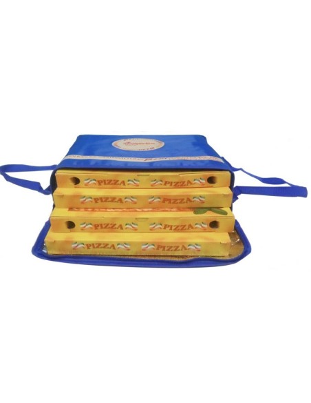 BORSE TERMICHE-PORTAPIZZE: vendita online CONTENITORE TERMICO 4 BOX PIZZA PER ASPORTO in offerta