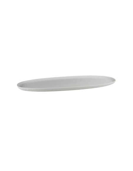 VASSOI-TAGLIERI: vendita online VASSOIO OVALE CM. 48X19,5 IN MELAMINA BIANCO LINEA FRESCURA in offerta