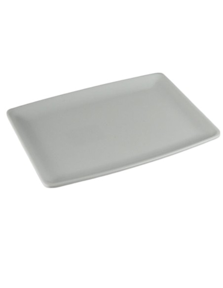 VASSOI-TAGLIERI: vendita online VASSOIO RETTANGOLARE CM.29X23 IN MELAMINA BIANCO FRESCURA in offerta