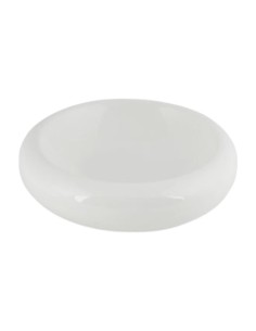 PIATTI: vendita online PIATTO FONDO BOMBATO TONDO CM. 21 BILBAO IN PORCELLANA BIANCO in offerta