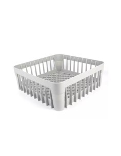 ACCESSORI: vendita online CESTELLO BASE PER PIATTI E BICCHIERI MM.400X400X150H SAMMIC in offerta