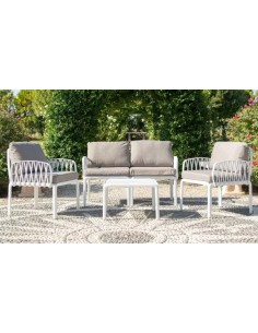 SALOTTINI: vendita online SET PORTOFINO LUSSO BIANCO in offerta 2