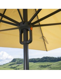 OMBRELLONI: vendita online MIKE OMBRELLONE 4X4 SABBIA PALO CENTRALE MT.3,6H in offerta 2