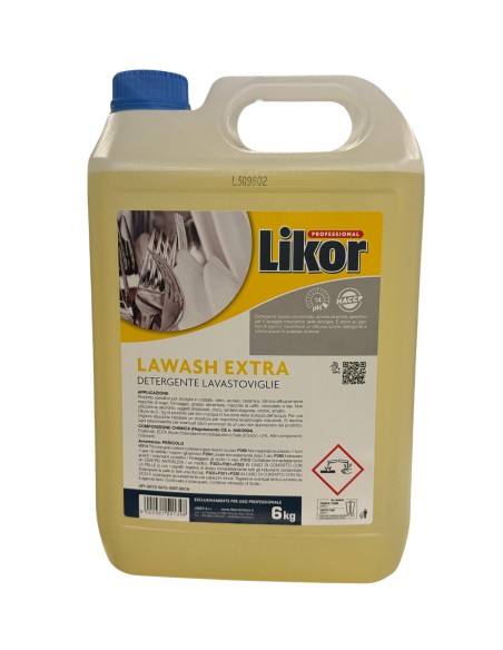 LIKOR LAWASH EXTRA KG.6 UN1719 LIQUIDO ALCALINO CAUSTICO