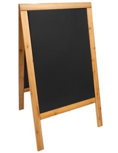 LAVAGNE: vendita online LAVAGNA DA TERRA SANDWICH SECURIT 125 X 70 CM IN LEGNO in offerta