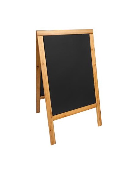 LAVAGNE: vendita online LAVAGNA DA TERRA SANDWICH SECURIT 125 X 70 CM IN LEGNO in offerta