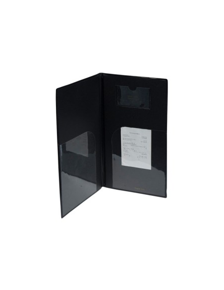 MENÃ: vendita online PORTACONTO BASIC SECURIT NERO IN PVC 23,7 X 12,5 CM in offerta