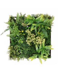 COMPLEMENTI D'ARREDO: vendita online QUADRO PIANTE ARTIFICIALI 50X50 JUNGLE in offerta