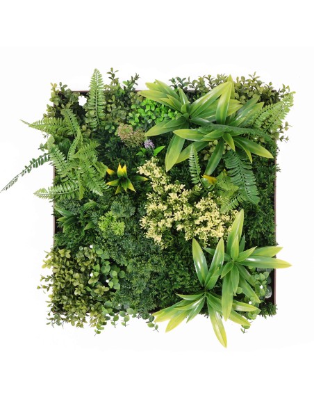 COMPLEMENTI D'ARREDO: vendita online QUADRO PIANTE ARTIFICIALI 50X50 JUNGLE in offerta