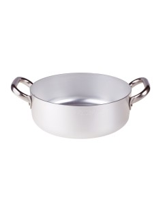 ALLUMINIO MM.3: vendita online CASSERUOLA BASSA IN ALLUMINIO 3MM CM.50 H.17 LT.32 CON 2 MANIGLIE AGNELLI in offerta