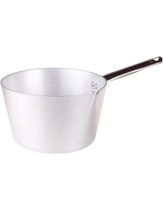 ALLUMINIO MM.3: vendita online CASSERUOLA CONICA ALTA IN ALLUMINIO DIAMETRO Ø CM.18 CON 1 MANICO AGNELLI in offerta 2