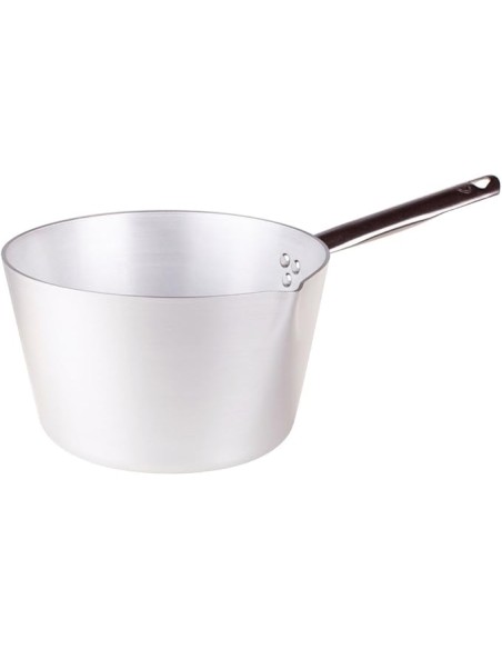 ALLUMINIO MM.3: vendita online CASSERUOLA CONICA ALTA IN ALLUMINIO DIAMETRO Ø CM.18 CON 1 MANICO AGNELLI in offerta