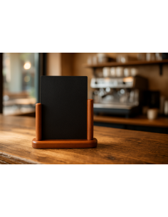 LAVAGNE: vendita online LAVAGNA DA TAVOLO ELEGANT SECURIT A5 23 X 20 CM IN LEGNO DI MOGANO in offerta 2