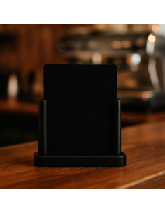 LAVAGNE: vendita online LAVAGNA DA TAVOLO ELEGANT SECURIT A5 23 X 20 CM IN LEGNO NERO in offerta 2