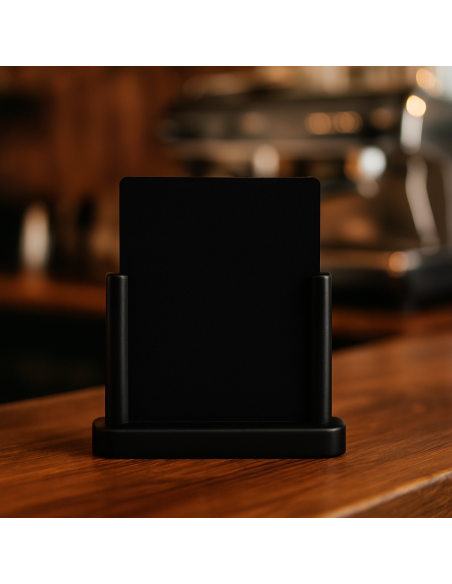 LAVAGNE: vendita online LAVAGNA DA TAVOLO ELEGANT SECURIT A5 23 X 20 CM IN LEGNO NERO in offerta
