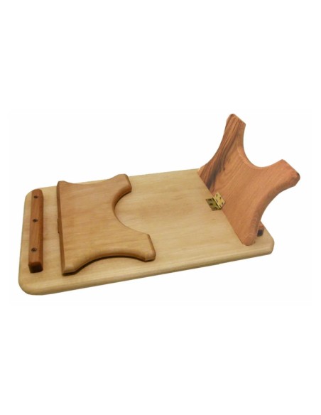 VASSOI-TAGLIERI: vendita online VASSOIO PORTA PIETANZE RIALZATO 45 X 30 X ALTEZZA 17 CM IN LEGNO DI FAGGIO MASSELLO in offerta