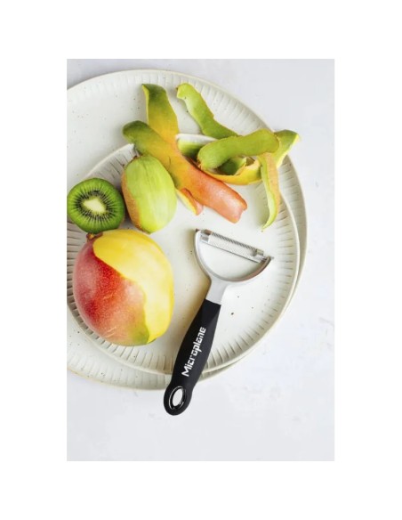 GRATTUGIE-TAGLIAVERDURE-CUTTER: vendita online PELAVERDURE PROFESSIONALE Y PEELER ACCIAIO INOX CM.16,4X7,5 in offerta