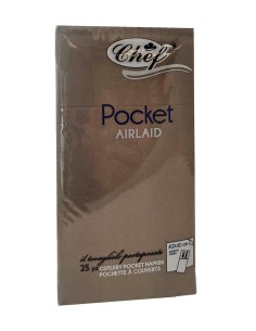 LIGHT POCKET 25 TOVAGLIOLO 40X40 CAPPUCCINO