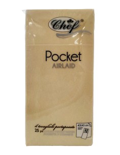 LIGHT POCKET 25 TOVAGLIOLO 40X40 CHAMPAGNE