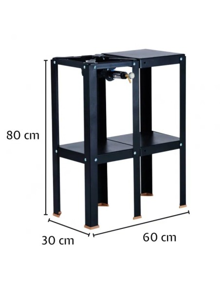 FORNELLI-BRUCIATORI: vendita online FORNELLONE COOK GRILL CM.60X30 H.80 MINIDRAGO 614 in offerta