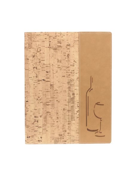 MENÃ: vendita online PORTAMENU CARTA VINI A4 SUGHERO 34,4 X 25 X 0,7 CM in offerta