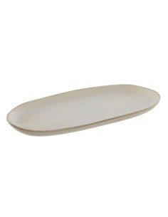 VASSOI-TAGLIERI: vendita online GRES VASSOIO CM.30X13,5 BEIGE SMALTATO PC209488 in offerta