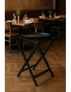 ACCESSORI: vendita online REGGIVASSOIO LEONE NERO IN LEGNO 42 X 37 X ALTEZZA 82 CM in offerta 2