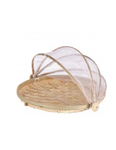 PORTAVIVANDE TONDO CM.35X25H BAMBOO 105653