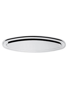VASSOIO OVALE PESCE CM.70 ACCIAIO INOX