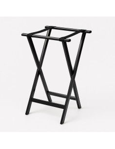 ACCESSORI: vendita online REGGIVASSOIO LEONE NERO IN LEGNO 42 X 37 X ALTEZZA 82 CM in offerta