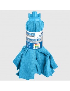 ACCESSORI: vendita online MOP MICROFIBRA FRANGIA TAGLIATA GR.260 BLU in offerta