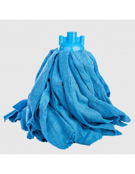 ACCESSORI: vendita online MOP MICROFIBRA FRANGIA TAGLIATA GR.260 BLU in offerta