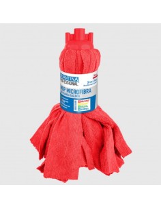 ACCESSORI: vendita online MOP MICROFIBRA FRANGIA TAGLIATA GR.260 ROSSO in offerta