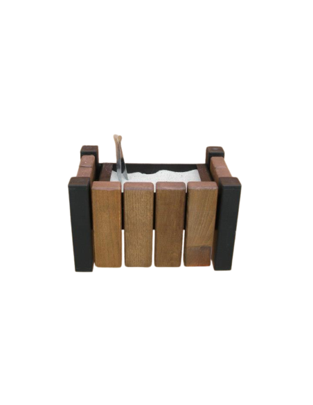 PATTUMIERE-GETTACARTE: vendita online GETTA CICCHE DA MURO CM.16X26X16H LEGNO NOCE CHIARO in offerta