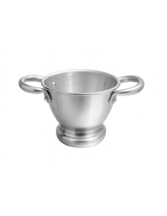 ALLUMINIO: vendita online COPPA DA PORTATA Ø 12 X ALTEZZA 10 CM OGGETTISTICA LIOTTI IN ALLUMINIO in offerta