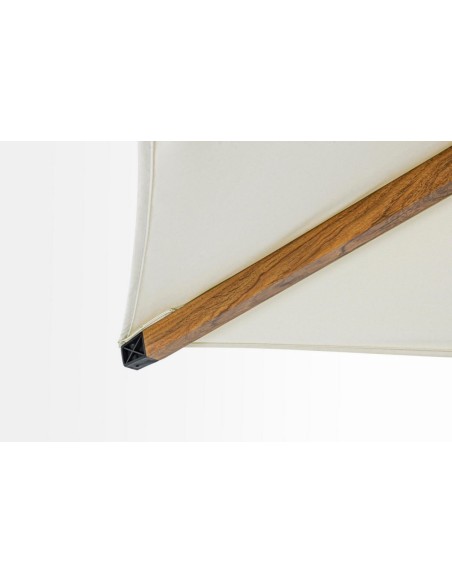 OMBRELLONI: vendita online OMBRELLONE ORION BIZZOTTO 4 X 4 METRI BRACCIO IN LEGNO NATURALE TELO BEIGE (NO BASE) in offerta