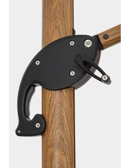 OMBRELLONI: vendita online OMBRELLONE ORION BIZZOTTO 4 X 4 METRI BRACCIO IN LEGNO NATURALE TELO BEIGE (NO BASE) in offerta
