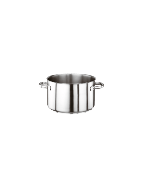 ACCIAIO: vendita online CASSERUOLA ALTA 2 MANIGLIE SERIE 1000 Ø 20 CM IN ACCIAIO INOX PADERNO in offerta