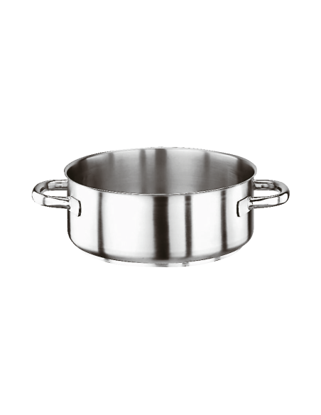 SERIE 1000: vendita online CASSERUOLA BASSA 2 MANIGLIE SERIE 1000 Ø 45 CM IN ACCIAIO INOX PADERNO in offerta
