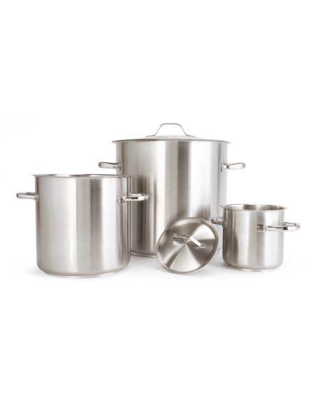 SERIE 1000: vendita online PENTOLA ALTA 2 MANIGLIE Ø 24 CM SERIE 1000 PADERNO IN ACCIAIO INOX in offerta