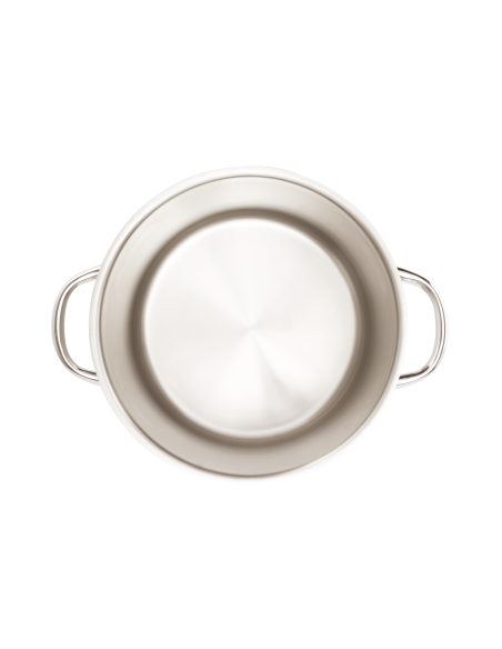 SERIE 1000: vendita online PENTOLA ALTA 2 MANIGLIE Ø 24 CM SERIE 1000 PADERNO IN ACCIAIO INOX in offerta