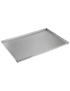 TEGLIE FERRO-ALLUMINIO-ACCIAIO: vendita online TEGLIA RETTANGOLARE 60 X 40 X 2 CM PADERNO IN ACCIAIO ALLUMINATO in offerta