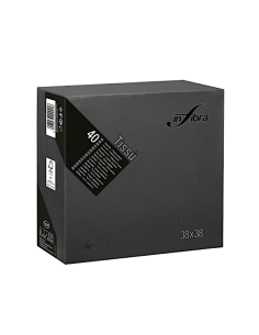 INFIBRA CF.40 TOVAGLIOLO 38X38 2V TISSU  NERO