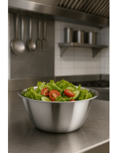 INSALATIERE-CIOTOLE-COPPETTE: vendita online INSALATIERA CONICA BORDATA Ø 16 CM PINTINOX IN ACCIAIO INOX in offerta 2