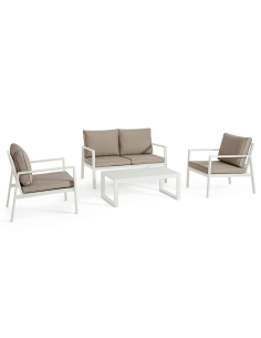 HILDE SALOTTO BIANCO CON CUSCINI 0664002